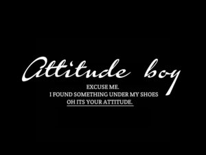 Attitude boy png